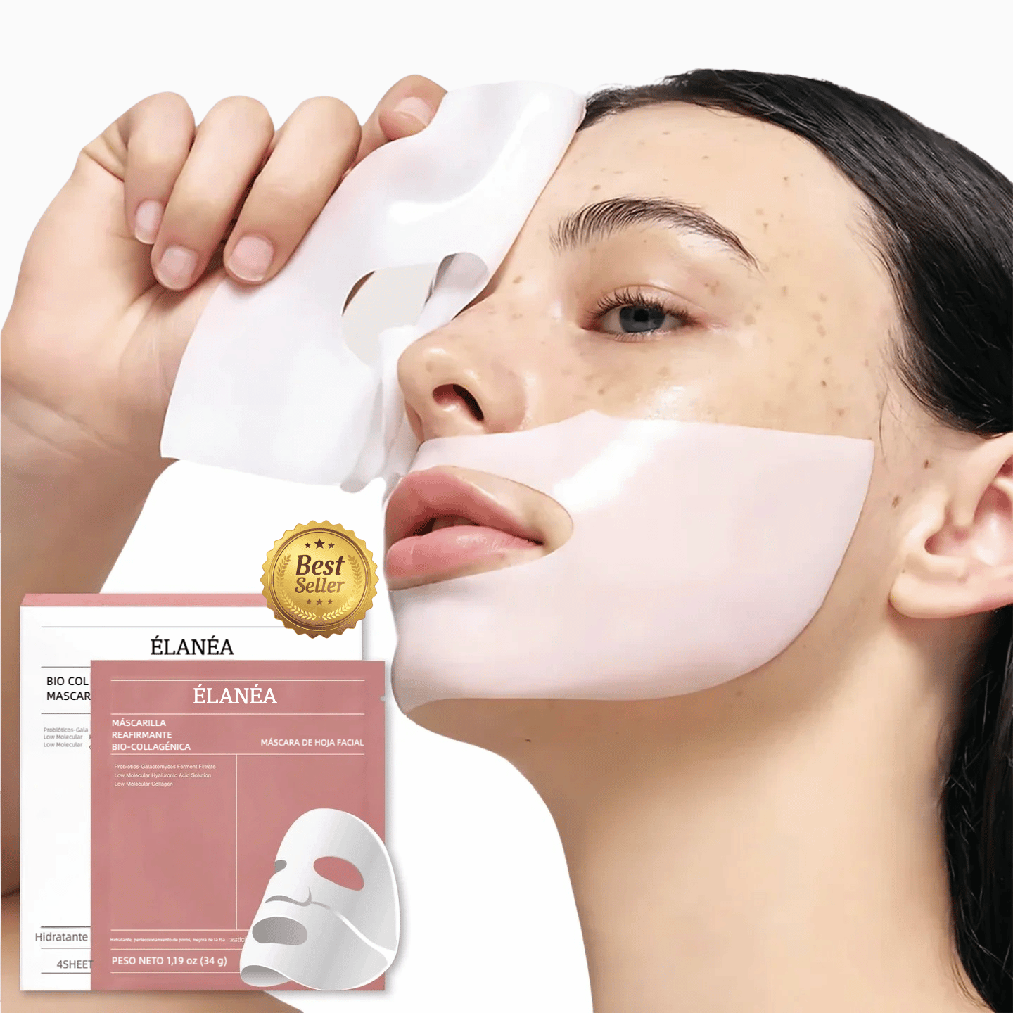 Mascarilla facial de Biocolágeno Élanéa