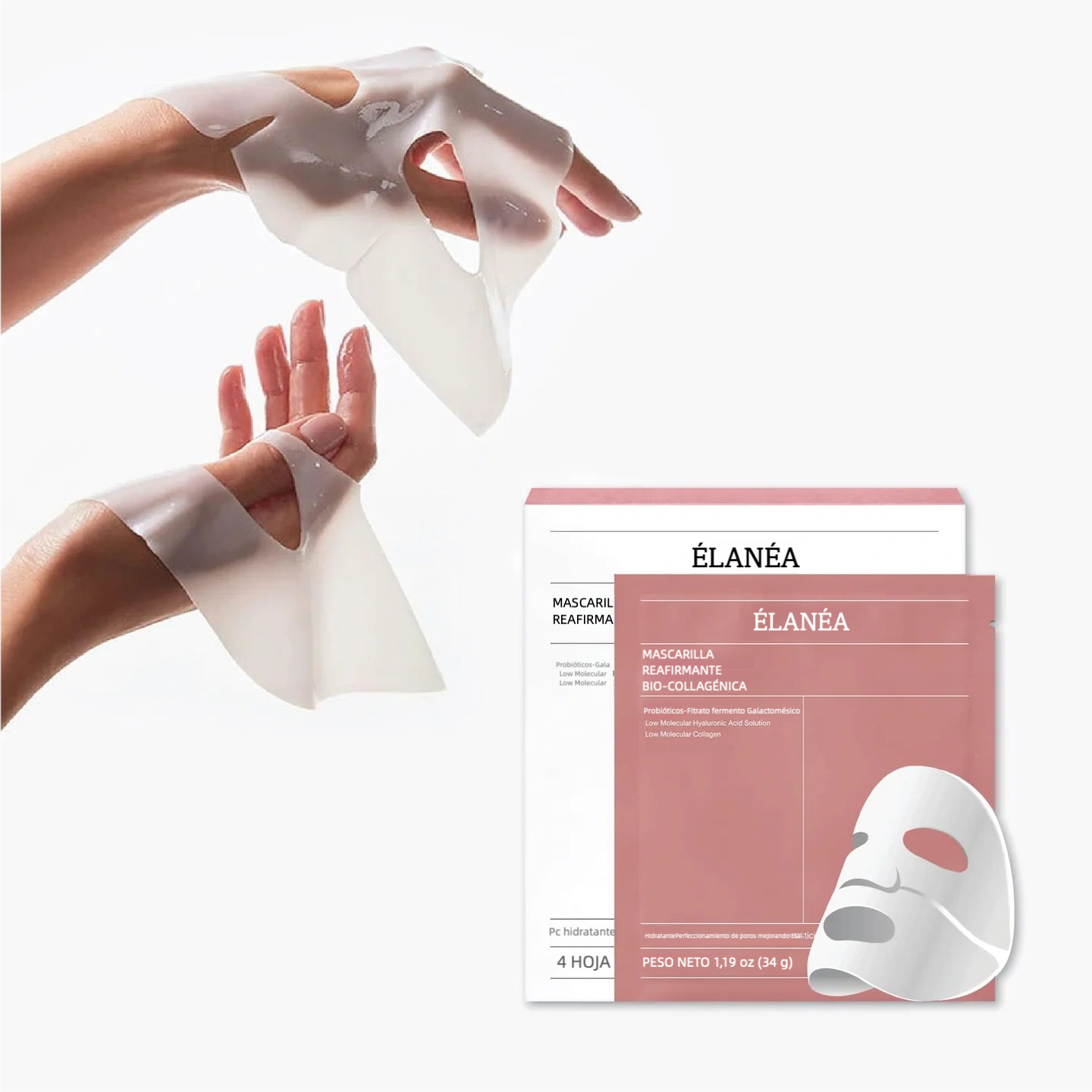 Mascarilla facial de Biocolágeno Élanéa